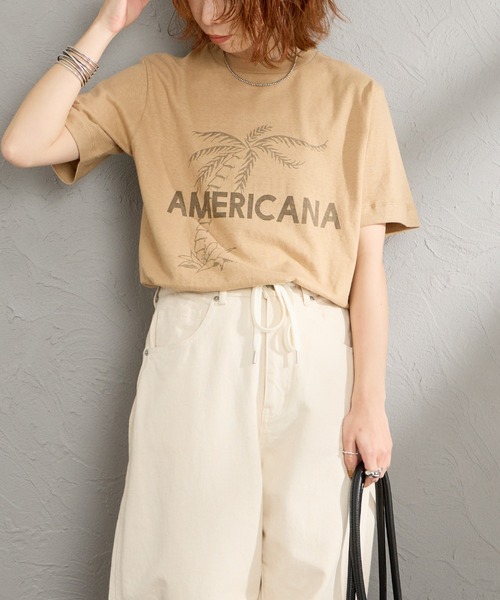 PALM TREE 印花T恤