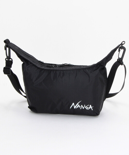 NANGA(ナンガ)の「NANGA/ナンガ Fibermax TUL COMPACT サコッシュ / Fibermax TUL COMPACT SACOCHE(ショルダーバッグ・メンズ・グレー/ブラック/イエロー・ONE SIZE)」の1枚目の写真