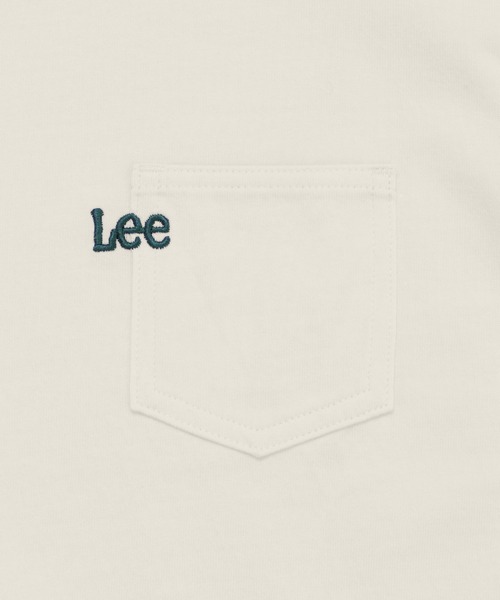 Lee（リー）の「Lee/リー【110-150cm】Leeロゴ ポケットTシャツ（Tシャツ/カットソー・キッズ・チャコール/ホワイト/ブラウン・110/120/130/140/150）」の16枚目の写真
