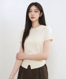 GENERAL IDEA | 【GENERAL IDEA】レイヤード エッセンシャル ハーフプルオーバー / LAYERED ESSENTIAL HALF PULLOVER(ニット/セーター)