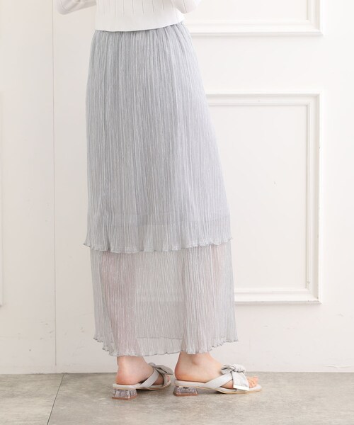 ESPERANZA(エスペランサ)の「リボンクリアヒールサンダル(サンダル・レディース・ブラック系8/シルバー系2/ブラック系2/ブルー系2/ホワイト系9・S/M/L/LL)」の15枚目の写真