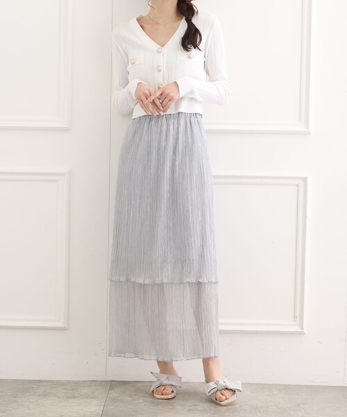 ESPERANZA(エスペランサ)の「リボンクリアヒールサンダル(サンダル・レディース・ブラック系8/シルバー系2/ブラック系2/ブルー系2/ホワイト系9・S/M/L/LL)」の16枚目の写真