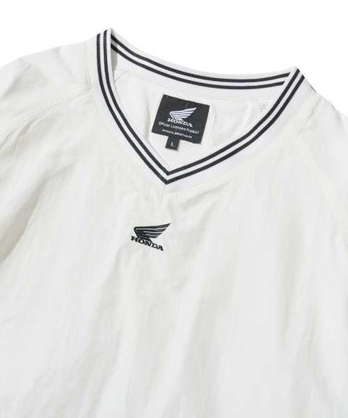 PHYPS MOTORCYCLE(フィップスモーターサイクル)の「Basic nylon Pocket Long Sleeve Ivory(Tシャツ/カットソー・レディース・その他・SMALL/MEDIUM/LARGE/X-LARGE)」の3枚目の写真