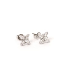 ダブルクロスビジューピアス / 663476