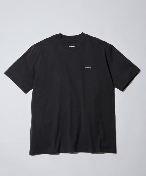 Barbour(バブアー)の「【barbour】barbour dalton logo os t-shirt(Tシャツ/カットソー・メンズ・ホワイト系1/ホワイト/グリーン/ブラック/ネイビー/ブルー/オリーブ・38/36/40/34/42)」の1枚目の写真