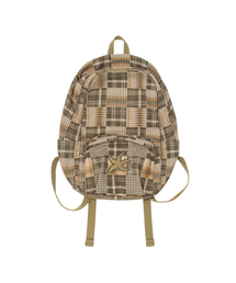 TCM starfish patchwork backpack (vintage brown)
