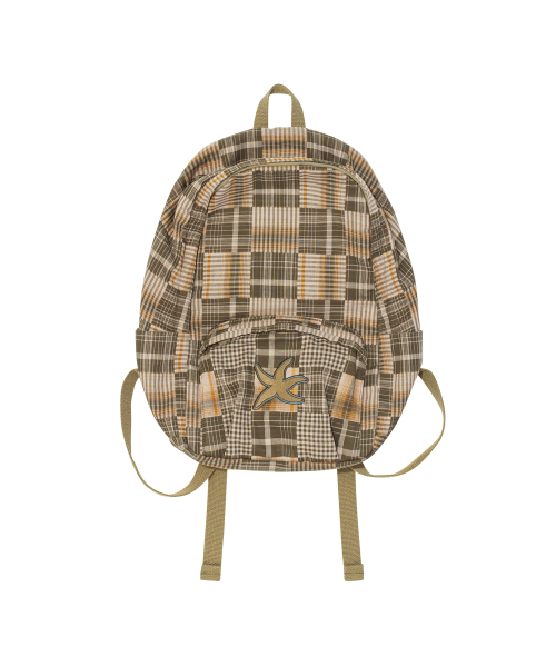 THECOLDESTMOMENT(ザコールデストモーメント)の「TCM starfish patchwork backpack (vintage brown)(バックパック/リュック・レディース・その他・OS)」の2枚目の写真