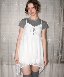 IMARI（イマリ）の「【 IMARI / イマリ 】 レース フレア キャミワンピース（ワンピース）」