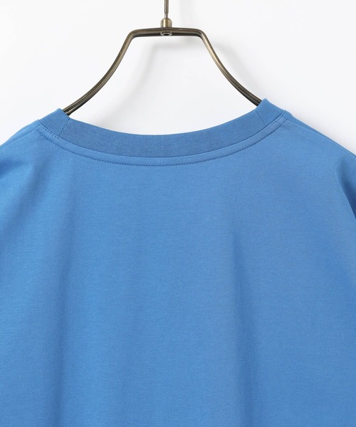 GLOBAL WORK(グローバルワーク)の「ヘビロッT箔プリント/665698(Tシャツ/カットソー・レディース・ブルー/ダークグレー/ベージュ/ライトイエロー・MEDIUM/LARGE)」の9枚目の写真