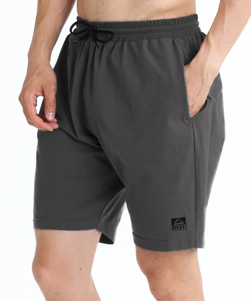 REEF(リーフ)の「REEF 1POINT LOGO RASH SHORTS ラッシュショーツ / セットアップ対応【2026年春夏モデル】/リーフ水陸両用ウエストゴムショートパンツ(水着)(その他パンツ・メンズ・ブラック/カーキ・SMALL/MEDIUM/LARGE/X-LARGE)」の2枚目の写真
