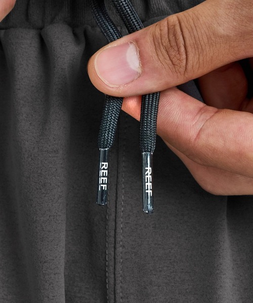 REEF(リーフ)の「REEF 1POINT LOGO RASH SHORTS ラッシュショーツ / セットアップ対応【2026年春夏モデル】/リーフ水陸両用ウエストゴムショートパンツ(水着)(その他パンツ・メンズ・ブラック/カーキ・SMALL/MEDIUM/LARGE/X-LARGE)」の4枚目の写真