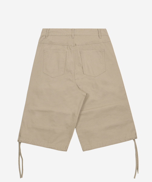 TOFFEE(トフィー)の「リップストップコットンバミューダパンツ (ベージュ)(その他パンツ・メンズ・その他・MEDIUM/LARGE/SMALL/X-LARGE)」の6枚目の写真