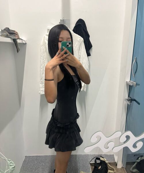 UUUUP(ユープ)の「マフィンミニドレス - チャコール(ワンピース・レディース・その他・SMALL/MEDIUM)」の6枚目の写真