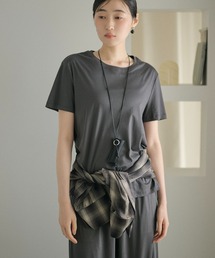 smooth cotton back seam Tee /スムーズコットンバックシームTシャツ