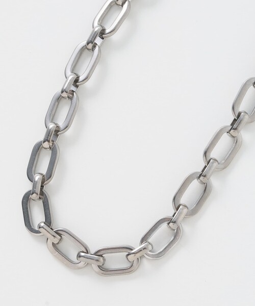 collex(コレックス)の「【dignif】【金属アレルギー対応】ネックレス Flat Link(ネックレス・レディース・シルバー・フリー)」の5枚目の写真