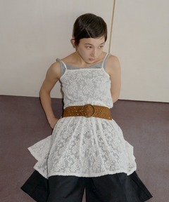 lace docking tops / レースドッキングトップス（Tシャツ/カットソー