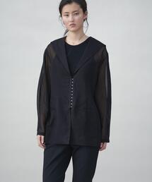 URBAN RESEARCH | new basic　SHEER VOILE SAILOR SHIRTS(シャツ/ブラウス)