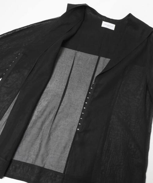 URBAN RESEARCH(アーバンリサーチ)の「new basic SHEER VOILE SAILOR SHIRTS(シャツ/ブラウス・レディース・アイボリー/ブラック・FREE)」の13枚目の写真