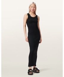 ALLSAINTS | LUCY SLEEVELESS BODYCON MAXI DRESS | LUCY ノースリーブ ボディコン マキシ ドレス・ワンピース(ワンピース)
