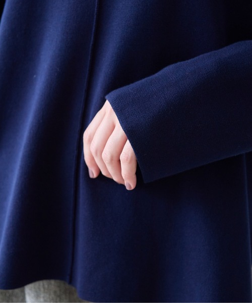 yuni(ユニ )の「Cotton smooth pullover(ニット/セーター・レディース・ネイビー/グレー/ベージュ・FREE)」の12枚目の写真