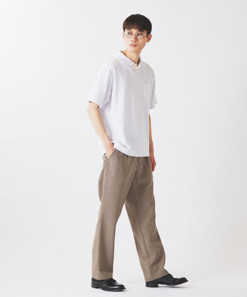 JOURNAL STANDARD relume(ジャーナルスタンダード レリューム)の「テック パナマ オーバル イージーパンツ(スラックス・メンズ・チャコールグレー/ブラック/ベージュ系その他・SMALL/MEDIUM/LARGE)」の20枚目の写真