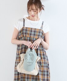 SHIPS Colors:〈手洗い可能〉マドラスチェック キャミ ワンピース◇