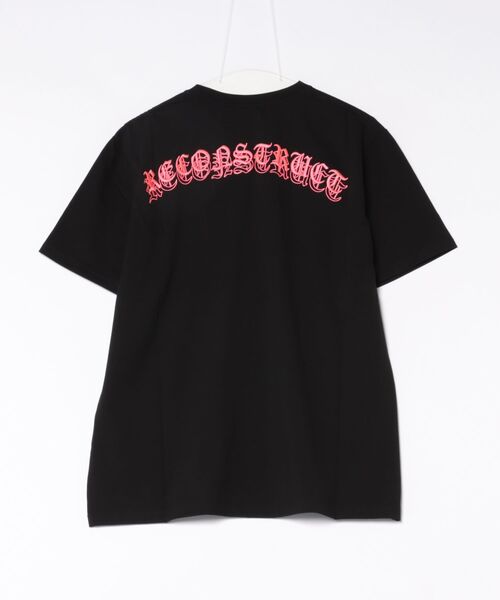 adamsJUGGLER(アダムスジャグラー)の「RTEG B it onティー(Tシャツ/カットソー・メンズ・ホワイト×ピンク/ホワイト×イエロー/ブラック×ピンク/ブラック×イエロー・S/L/XXL/XL/M)」の5枚目の写真