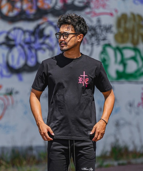 adamsJUGGLER(アダムスジャグラー)の「RTEG B it onティー(Tシャツ/カットソー・メンズ・ホワイト×ピンク/ホワイト×イエロー/ブラック×ピンク/ブラック×イエロー・S/L/XXL/XL/M)」の22枚目の写真