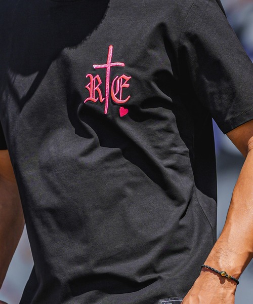 adamsJUGGLER(アダムスジャグラー)の「RTEG B it onティー(Tシャツ/カットソー・メンズ・ホワイト×ピンク/ホワイト×イエロー/ブラック×ピンク/ブラック×イエロー・S/L/XXL/XL/M)」の19枚目の写真
