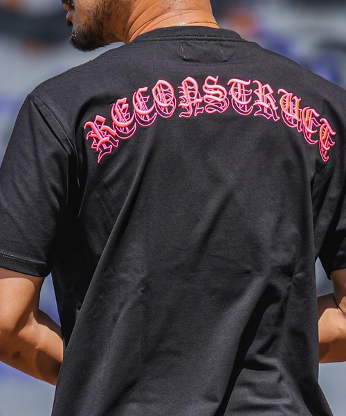 adamsJUGGLER(アダムスジャグラー)の「RTEG B it onティー(Tシャツ/カットソー・メンズ・ホワイト×ピンク/ホワイト×イエロー/ブラック×ピンク/ブラック×イエロー・S/L/XXL/XL/M)」の20枚目の写真