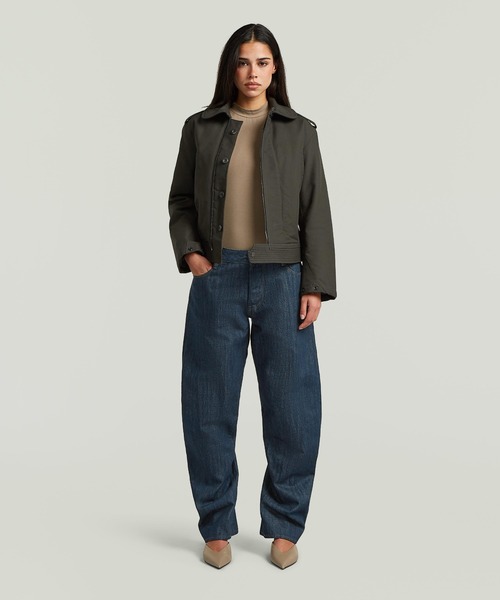 G-STAR(ジースター)の「G-STAR Arc 3D Loose Jeans/立体裁断カーブルーズジーンズ(デニムパンツ・レディース・ダークインディゴブルー・24inch/25inch/26inch/27inch)」の4枚目の写真