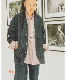 International Gallery BEAMS | QUATTROCCHI / デニム カバーオール(ブルゾン)