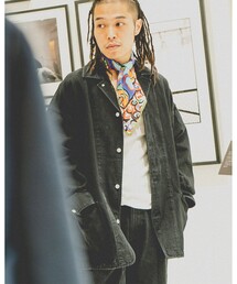 International Gallery BEAMS | QUATTROCCHI / デニム カバーオール(ブルゾン)
