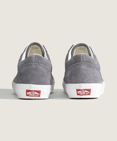 VANS（バンズ）の「オールドスクール スエード / Old Skool SUEDE Steel Shadow VN000D9YFSM1（スニーカー・メンズ・チャコールグレー・5/6.5/6/5.5/8/7.5/7/11/10/9.5/9/8.5）」の4枚目の写真