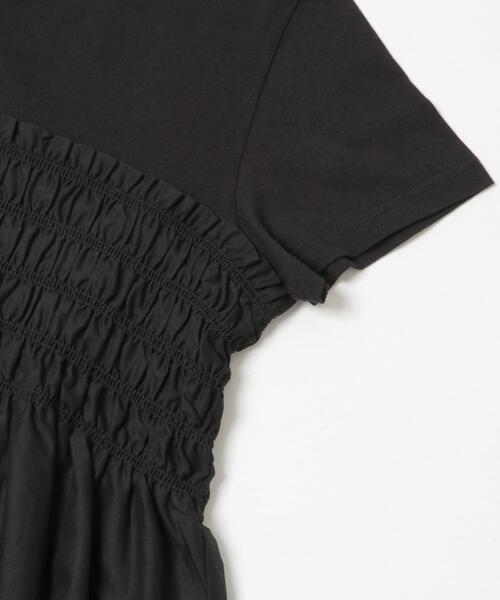URBAN RESEARCH Sonny Label(アーバンリサーチサニーレーベル)の「シャーリングビスチェコンビプルオーバー(Tシャツ/カットソー・レディース・ベージュ系その他/ブラック系その他/ブラック・FREE)」の11枚目の写真
