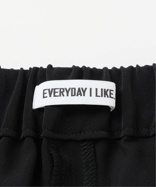 EVERYDAY I LIKE.（エヴリディアイライク）の「*エフォートレスパンツ（スラックス・レディース・カーキ/ベージュ系その他/ブラック・34/36/38）」の11枚目の写真