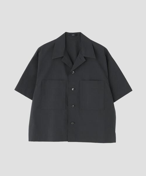 YLEVE(イレーヴ)の「YLEVE / COTTON NYLON WASHER SHIRT(シャツ/ブラウス・レディース・ホワイト/グレー・1/0)」の7枚目の写真