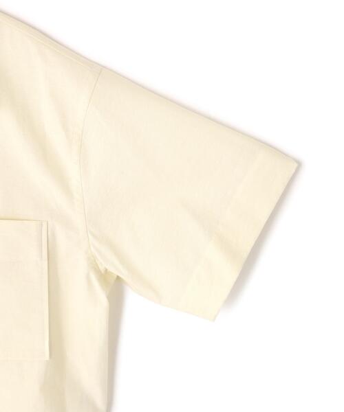 YLEVE(イレーヴ)の「YLEVE / COTTON NYLON WASHER SHIRT(シャツ/ブラウス・レディース・ホワイト/グレー・1/0)」の18枚目の写真