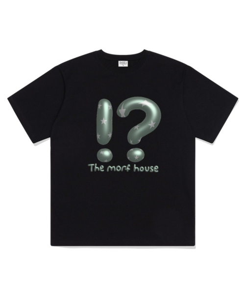 THEMORFHOUSE(ザモーフハウス)の「スターマーク オーバーサイズ 半袖Tシャツ ブラック(Tシャツ/カットソー・レディース・その他・SMALL/MEDIUM/LARGE)」の1枚目の写真