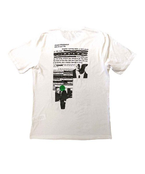 ROOPTOKYO(ループトウキョウ)の「Green Day Unisex T-Shirt: Good Riddance(White)(Back Print) バンドTシャツ プリントTシャツ 半袖 クルーネック ロック ストリート メンズ レディース 2026年 夏 夏服(Tシャツ/カットソー・メンズ・ホワイト・S/M/L/XL)」の2枚目の写真
