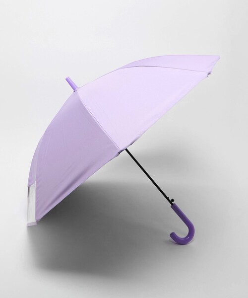 green label relaxing（グリーンレーベルリラクシング）の「【WEB限定】＜LINE DROPS＞アンブレラ 晴雨兼用 / キッズ（長傘・キッズ・ネイビー/ライラック/ライトブルー・55cm/50cm）」の3枚目の写真