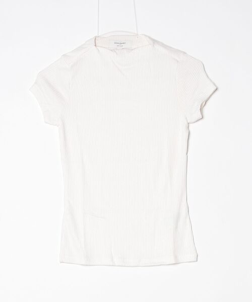 BANANA REPUBLIC FACTORY STORE(バナナリパブリック ファクトリーストア)の「BANANA REPUBLIC FACTORY STORE Soft Luxe リブTシャツ(Tシャツ/カットソー・レディース・ブラック/ワイン/ホワイト・XS/S/M/L)」の9枚目の写真