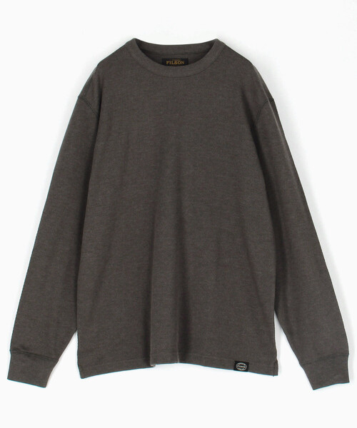 FILSON(フィルソン)の「FILSON/フィルソン Waffle Knit Thermal Crewneck/ワッフルニット サーマル クルーネック(Tシャツ/カットソー・メンズ・オリーブ/ブラック/チャコールグレー/ナチュラル・MEDIUM/SMALL/X-SMALL/X-LARGE/LARGE)」の3枚目の写真
