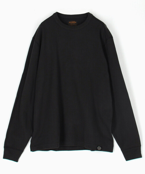 FILSON(フィルソン)の「FILSON/フィルソン Waffle Knit Thermal Crewneck/ワッフルニット サーマル クルーネック(Tシャツ/カットソー・メンズ・オリーブ/ブラック/チャコールグレー/ナチュラル・MEDIUM/SMALL/X-SMALL/X-LARGE/LARGE)」の2枚目の写真