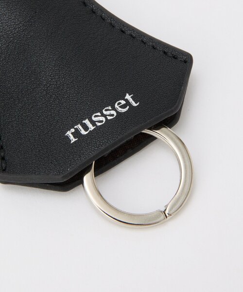 russet(ラシット)の「レザーイヤホンケースチャーム(その他・レディース・シルバー/ブラック・FREE)」の6枚目の写真