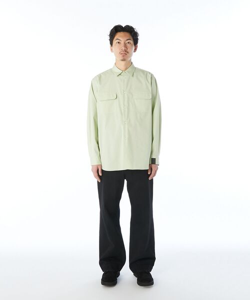 N.HOOLYWOOD COMPILE(N.ハリウッド コンパイル)の「FRAP POCKET SHIRT(シャツ/ブラウス・メンズ・ライトグリーン/ホワイト/ネイビー・40/38/36)」の16枚目の写真