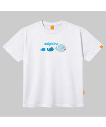 ドルフィン 半袖Tシャツ 男女共用 ビッグサイズ S 4XL