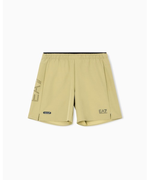 EMPORIO ARMANI EA7（エンポリオアルマーニイーエーセブン）の「【エンポリオ アルマーニ EA7】Dynamic Athlete ショートパンツ VENTUS7テクニカルファブリック（スウェットパンツ・メンズ・ブラック/ライトグリーン・MEDIUM/SMALL/X-SMALL/LARGE）」の10枚目の写真