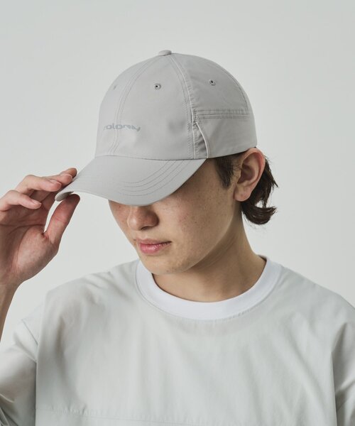 COLONY 2139(コロニートゥーワンスリーナイン)の「【UNISEX】撥水リフレクターロゴアクティブキャップ(キャップ・メンズ・ブラック/グレー/ネイビー・FREE)」の1枚目の写真