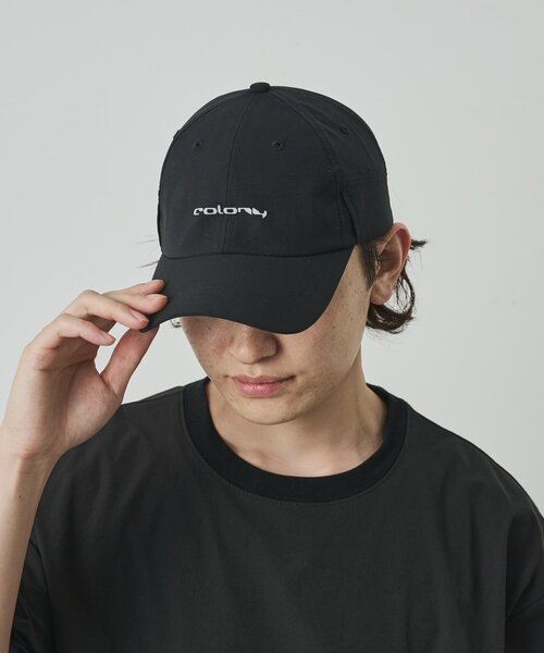 COLONY 2139(コロニートゥーワンスリーナイン)の「【UNISEX】撥水リフレクターロゴアクティブキャップ(キャップ・メンズ・ブラック/グレー/ネイビー・FREE)」の2枚目の写真